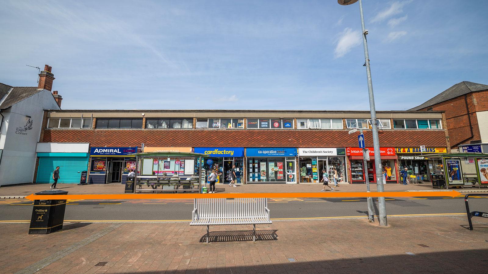 91A to 103 Front Street<br>Arnold<br>Nottingham<br>Nottinghamshire<br>NG5 7EB